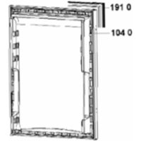 Ersatzteil - Tür-Dichtung 923x483 (Referenz 1910) - - BAUKNECHT, PRIVILEG, FRANKE, KITCHENAID, INDESIT, IGNIS, ATAG, ARISTON HOTPOINT, WHIRLPOOL von Whirlpool