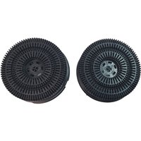 Set von 2 Holzkohlefiltern Typ 58 (14,5 x 5 cm) für Elica CFC0038000 Motorhaube Set von 2 Holzkohlefiltern Typ 58 (14,5 x 5 cm) für Elica CFC0038000 Motorhaube von Elica