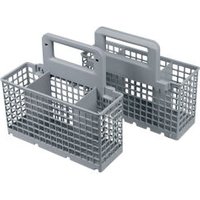 Korb mit universellem Besteck in grauem Plastik für Geschirrspüler Indesit C00380125 Whirlpool Bauknecht 484000008561 kompatibel mit Amana Caple Korb mit universellem Besteck in grauem Plastik für Geschirrspüler Indesit C00380125 Whirlpool Bauknecht 484000008561 kompatibel mit Amana Caple von Whirlpool