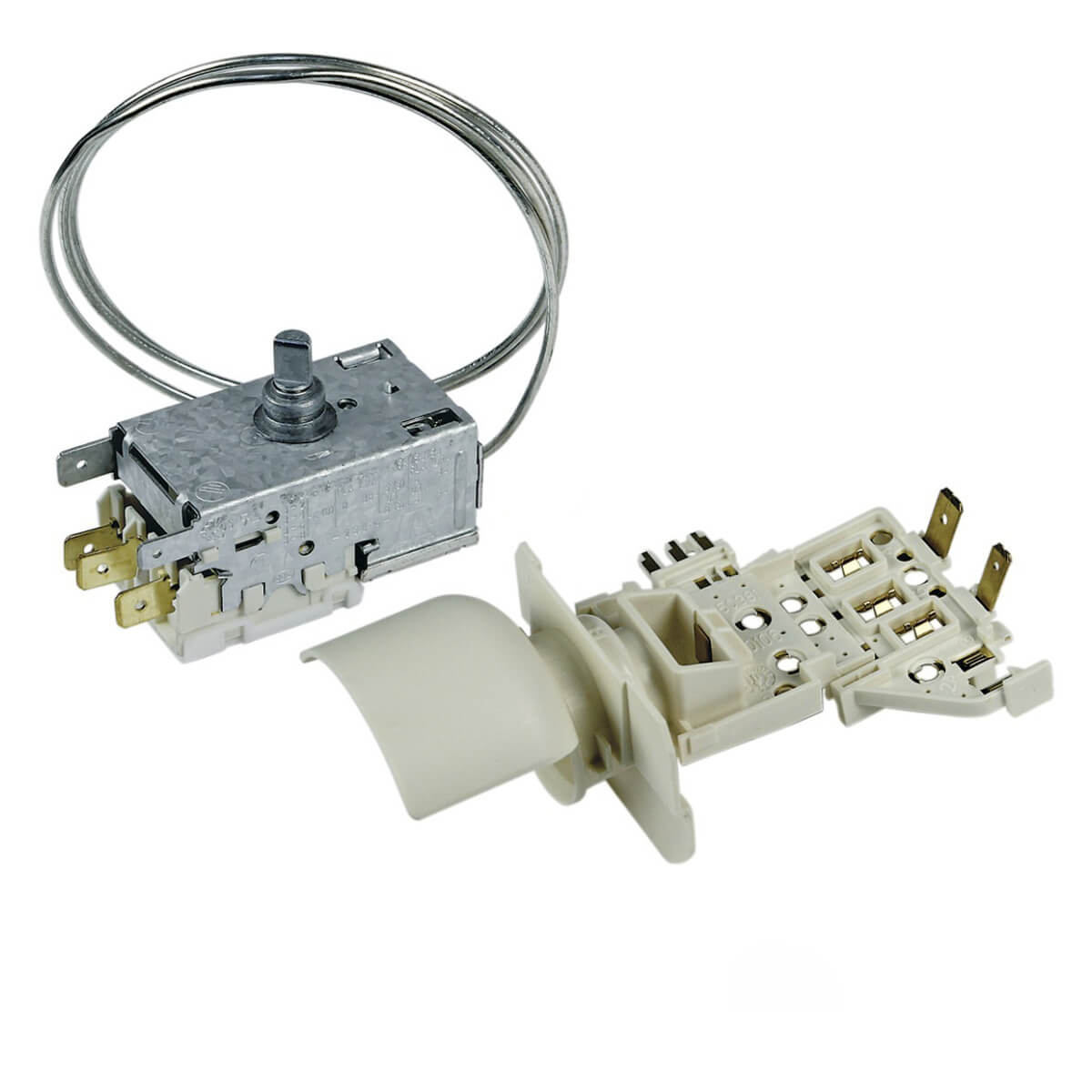 Thermostat K59-S2785 Ranco + Lampenfassung Bauknecht 481228238175 für Kühlschrank (EA-481228238175) von Whirlpool