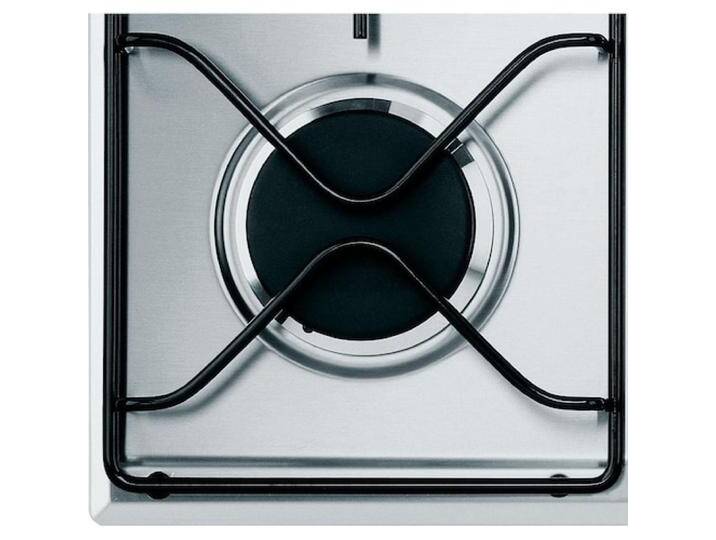 Whirlpool AKM 268/IX Kochfeld Edelstahl Integriert Gaskochfeld 4 Zone(n), Kochfeld, Silber von Whirlpool