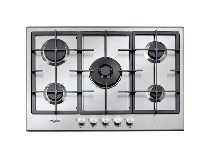 Whirlpool GMR 7522/IXL Kochfeld Edelstahl Einbau-Gasherd(e) 5 Kochstellen, Kochfeld, Silber von Whirlpool