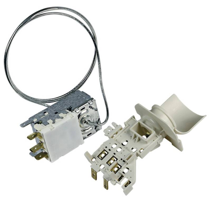 Whirlpool Montagezubehör Kühlschrank Thermostat K59-S2785 + Lampenfassung 481228238175, Kapillarrohr 3x6,3mm AMP von Whirlpool