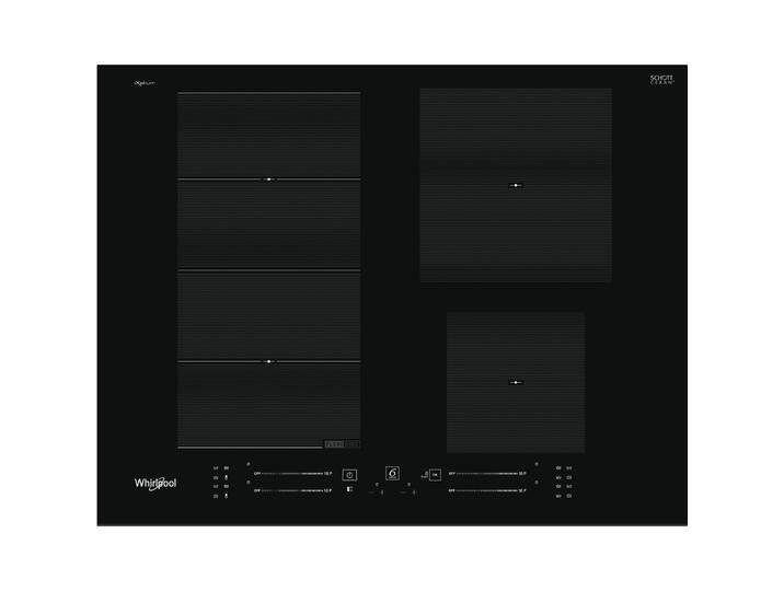 Whirlpool WF S9365 BF/IXL hob Black Built-in Zone induction hob 4 zone(s), Kochfeld, Schwarz von Whirlpool