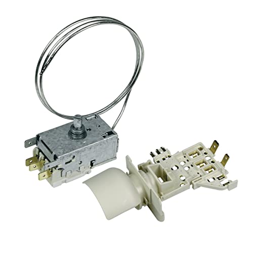 Thermostat Kühlthermostat Umbausatz Kühlschrank Kühlgerät Kühl-Gefrierkombinationen Whirlpool Bauknecht 481228238231 Indesit Ariston C00314726 Ranco K59-S1880 725mm Kapillarrohr 3x6,3mm AMP von WhirlpoolCorporation