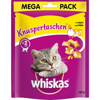 KNUSPERTASCHEN™ Beutel mit Huhn und Käse 180g von Whiskas