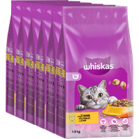Beutel Trocken Adult 1+ mit Huhn 1,9kg 5er Karton von Whiskas