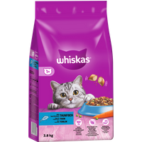 Trockenfutter Beutel 1+ mit Thunfisch 3,8kg von Whiskas