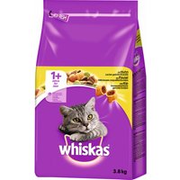 WHISKAS Katzentrockenfutter »1+ Jahre«, 3 Beutel à 3800 g von Whiskas