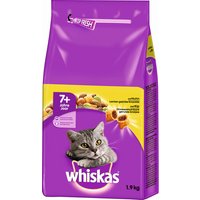 WHISKAS Katzentrockenfutter »7+ jahre«, 6 Beutel à 1900 g von Whiskas