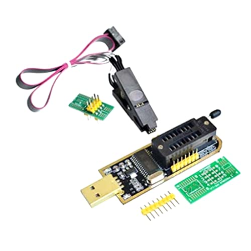 Whisverse CH341A 24 25 Series EEPROM Flash BIOS USB Programmer + SOIC8 SOP8 Testclip für EEPROM 93CXX / 25CXX / 24CXX Whisverse CH341A 24 25 Series EEPROM Flash BIOS USB Programmer + SOIC8 SOP8 Testclip für EEPROM 93CXX / 25CXX / 24CXX von SUEGMO