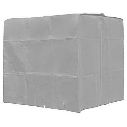Whisverse Wasser Tank Schutz HüLle 1000 Liter IBC BehäLter wasserdichte und Staubdichte Abdeckung Sonnenschutz Ox Tuch 210D Silber von Whisverse