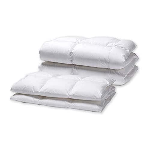 White Cloudz Aspen Daunendecke 240x220cm 4-Jahreszeiten Kombination – Bettdecke für Jede Jahreszeit 100% Gänsedaunen – 360g+720g, Bezug aus Mako Baumwolle, weich & flauschig White Cloudz Aspen Daunendecke 240x220cm 4-Jahreszeiten Kombination – Bettdecke für Jede Jahreszeit 100% Gänsedaunen – 360g+720g, Bezug aus Mako Baumwolle, weich & flauschig von White Cloudz