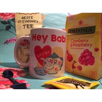 Schwarzes Land Becher, Hey Bab Ihre Meine Tasse Tee. Wolverhampton Slang Teebecher, Um Einem Geliebten Menschen Zu Geben von WhiteBeeGifts