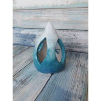 Ombre Fischhöhle Made To Order - Sie Wählen Farbe Keramik Fischhaus Aquarium Dekor Betta Fish Tank Wunderliche Keramikskulptur Ombre Fischhöhle Made To Order - Sie Wählen Farbe Keramik Fischhaus Aquarium Dekor Betta Fish Tank Wunderliche Keramikskulptur von WhiteCitrus