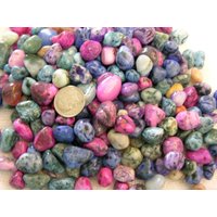 Achat Trommelpoliert Gefärbt 1/4-1/2 Zoll 10 Pfund Lots von WhiteRinoGems