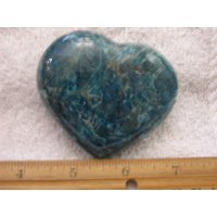 Blauer Apatit Herz Handschmeichler Stein Beidseitig Poliert 1, 2-12, 5 cm Dh80 Blauer Apatit Herz Handschmeichler Stein Beidseitig Poliert 1, 2-12, 5 cm Dh80 von WhiteRinoGems