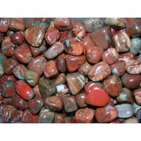 Brekzien Jaspis Trommelpoliert Rot Fancy Lote 1/2 Pfund Brekzien Jaspis Trommelpoliert Rot Fancy Lote 1/2 Pfund von WhiteRinoGems
