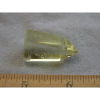 Citrin Kristall Beendete Stand Oben Punkt Brasilien 1, 5 Zoll Csu17 von WhiteRinoGems