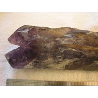 Drachenzahn Amethyst Kristall Twin Point Riese 12 X 3 Zoll 2, 5 Pfund Kostenloser Priority-Versand Dt3 von WhiteRinoGems