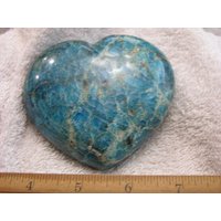 Herz Handschmeichler Apatit Größer Poliert Beidseitig 1, 2-13 cm Dk24 von WhiteRinoGems