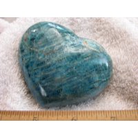 Herz Handschmeichler Apatit Größer Poliert Beidseitig 8-10 cm Dk13 von WhiteRinoGems