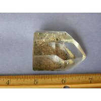Quarzkristallspitze Stand Up Chlorit Phantom Natürlicher Terminierung 5, 5 cm -Cpkw39 von WhiteRinoGems