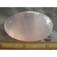 Rosenquarz Ganz Natürlicher Polierter Handstein 2-3 Zoll Dh47 von WhiteRinoGems