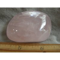 Rosenquarz Natürlicher Polierter Handstein 2-3 Zoll Dh45 von WhiteRinoGems