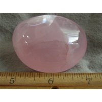 Rosenquarz Natürlicher Polierter Handstein 2-3 Zoll Dh46 von WhiteRinoGems