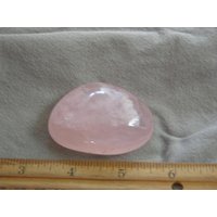 Rosenquarz Natürlicher Polierter Handstein 2-3 Zoll Dh58 von WhiteRinoGems
