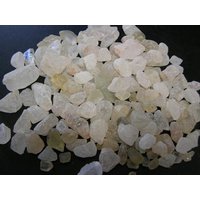 Silber Topas Kristall Gemischte Edelsteinqualität Mine Rau Brasilien 1/2-1, 5 Zoll 1/4 Pfund Viel von WhiteRinoGems