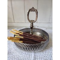 Kleine Versilberte Etagere Kleine Versilberte Etagere von WhiteShabbyShop