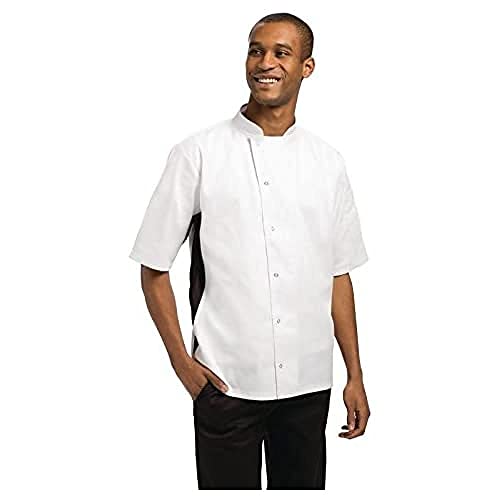 Whites Chefs Apparel a928-m Jacke Nevada, mittel, weiß von Whites Chefs Apparel