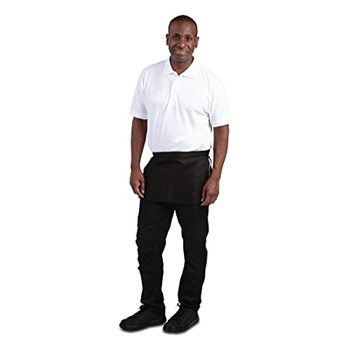 Whites Geldschort zwart (Poly/Ktn) von Whites Chefs Clothing