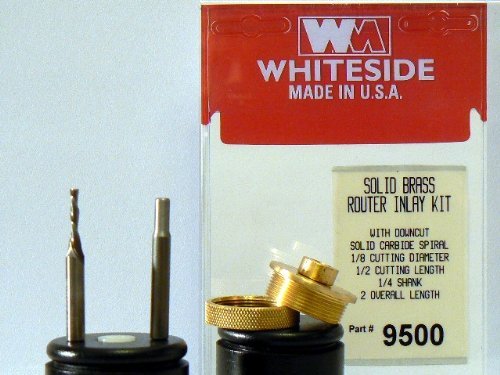 Whiteside Router Bits 9500 Solid Brass Inlay Kit by Whiteside Router Bits by Whiteside Router Bits von Whiteside Router Bits