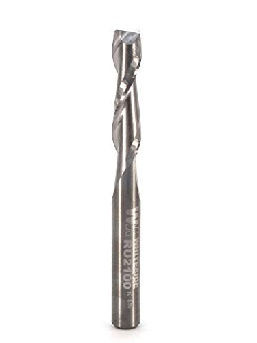 Whiteside Router Bits Standard Spiralbohrer mit hochgeschnittenem Vollhartmetall 1/4" Schnittdurchmesser und 1" Schnittlänge RU2100 von Whiteside Router Bits