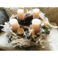 Adventskranz -Nature Love/Weihnachten, Kranz, Floristik Adventskranz -Nature Love/Weihnachten, Kranz, Floristik von Whitevintageflair