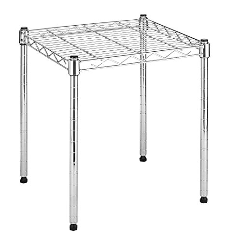 Whitmor Commercial-Grade Stahl Supreme breit Stapeln, Regal, Chrom, Chrome, Small Stacking Shelf von Whitmor
