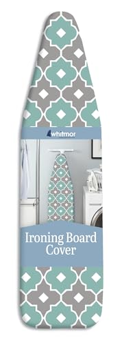 Whitmor Supreme Scorch Resistant Ironing Board Cover and Pad, Paragon Taupe/Gray von Whitmor