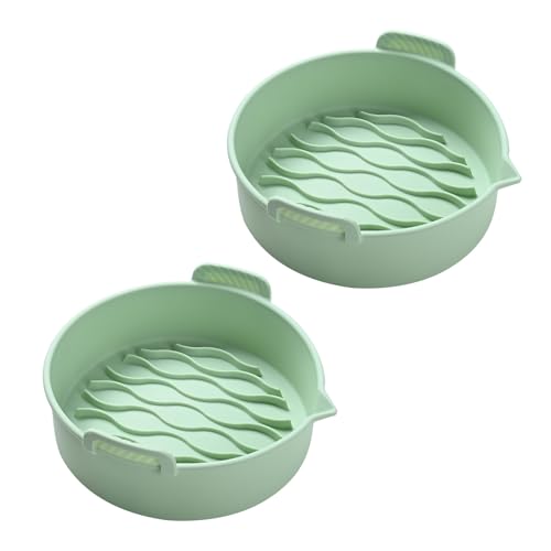 2pack Silikonliner Nicht Stallluft Frittierende Kochmatten Multifunktional Silikonluft Frittierpolster Silikonluft Frittierschale Silikonluft Friteuskorb Korb 2pack Silikonliner Nicht Stallluft Frittierende Kochmatten Multifunktional Silikonluft Frittierpolster Silikonluft Frittierschale Silikonluft Friteuskorb Korb von Whltzf