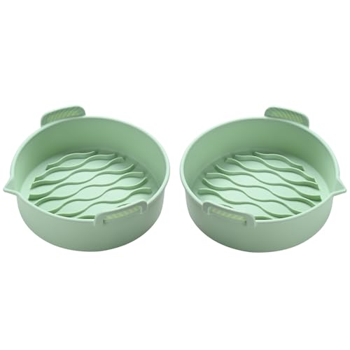 2pack Silikonliner Nicht Stallluft Frittierende Kochmatten Multifunktional Silikonluft Frittierpolster Silikonluft Frittierschale Silikonluft Friteuskorb Korb 2pack Silikonliner Nicht Stallluft Frittierende Kochmatten Multifunktional Silikonluft Frittierpolster Silikonluft Frittierschale Silikonluft Friteuskorb Korb von Whltzf