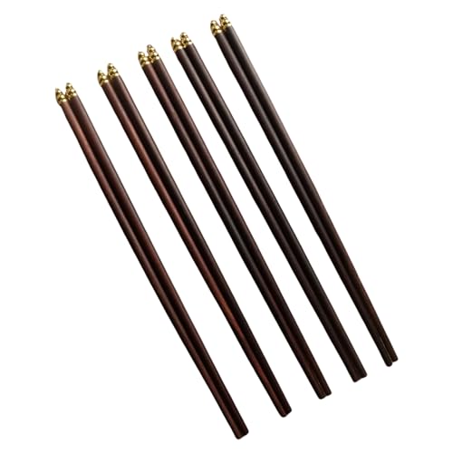5 Paar Handgefertigte Holz Stäbchen Mit Eleganter Form Chinesischer Essstäbchen Die Für Nudeln Und Alltägliche Mahlzeiten Geeignet Sind 5 Paar Handgefertigte Holz Stäbchen Mit Eleganter Form Chinesischer Essstäbchen Die Für Nudeln Und Alltägliche Mahlzeiten Geeignet Sind von Whltzf