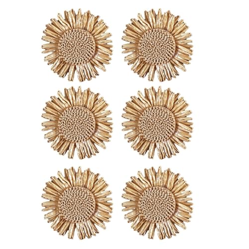 6pcs Sunflowers Themen Handgefertigte Serviettenhalter Accessoires Für Hochzeiten Und Festivalanlagen PVC 6pcs Sunflowers Themen Handgefertigte Serviettenhalter Accessoires Für Hochzeiten Und Festivalanlagen PVC von Whltzf