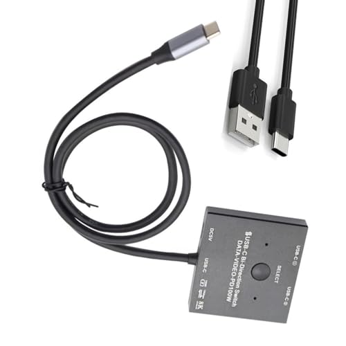 8K USB C KVM Switcher Bidirektional USB C Switcher Für 2PC Easy 1 Taste Schalter 2 In 1out & 2 In 1out 3440 X 1440 8K USB C KVM Switcher Bidirektional USB C Switcher Für 2PC Easy 1 Taste Schalter 2 In 1out & 2 In 1out 3440 X 1440 von Whltzf