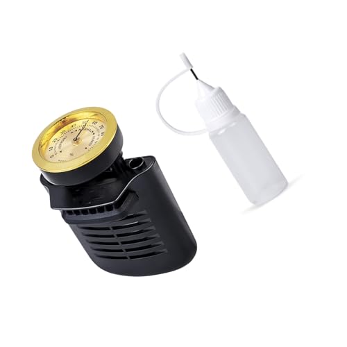 Akustikgitarre Luftbefeuchter Inklusive 10ml Wasserflasche Silikon Clips Echtzeit Hygrometer Geeignet Für Control Guitar Luftbefeuchter Zubehör von Whltzf