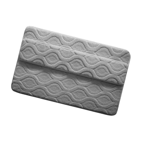 Badezimmer Mattenboden Teppich Polyester Baumwollbad Matte Für Türen Und Flure Die Fuß Wischen Und Den Boden Sauber In Der Innenseite Halten Badezimmer Mattenboden Teppich Polyester Baumwollbad Matte Für Türen Und Flure Die Fuß Wischen Und Den Boden Sauber In Der Innenseite Halten von Whltzf