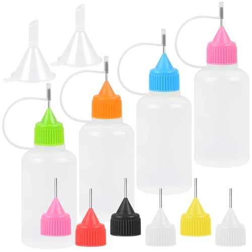 Basteln Essential Nadel Applicator Flaschen Mehrfarbige Deckel Tropfenflasche Für Genaue Flüssigkeitsabgabe Handwerks Quilling Tool Basteln Essential Nadel Applicator Flaschen Mehrfarbige Deckel Tropfenflasche Für Genaue Flüssigkeitsabgabe Handwerks Quilling Tool von Whltzf
