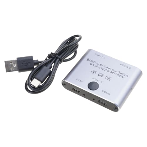 Bidirektional USB C Switcher USB C KVM Switches Für 8K@60Hz/4K@144Hz 1080p@165Hz Videoübertragung 100W Ladefunktion Bidirektional USB C Switcher USB C KVM Switches Für 8K@60Hz/4K@144Hz 1080p@165Hz Videoübertragung 100W Ladefunktion von Whltzf