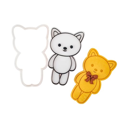 Cartoontiere Kekse Cutter Cookie Stempel Fondantgebäcksform Cartoontiere Kekse Cutter Cookie Stempel Fondantgebäcksform von Whltzf